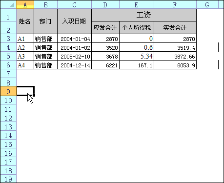 excel工資條的制作方法 5種常用的工資條的制作方法