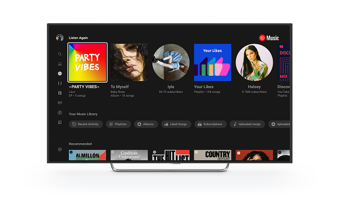 Android TV版YouTube Music應(yīng)用迎來(lái)諸多改進(jìn):體驗(yàn)更輕松