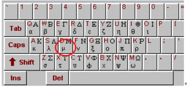 微米符號(hào) 在word中微米的符號(hào)怎么打出來(lái)