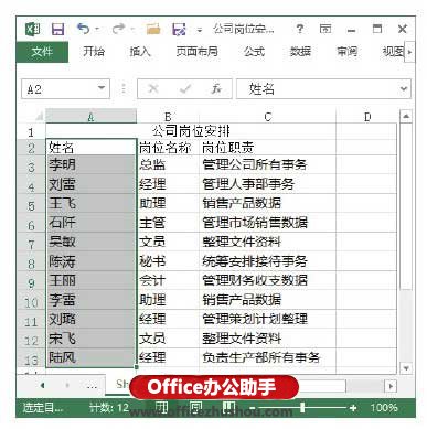 excel復制列寬 Excel2013中通過復制操作來設置列寬的方法
