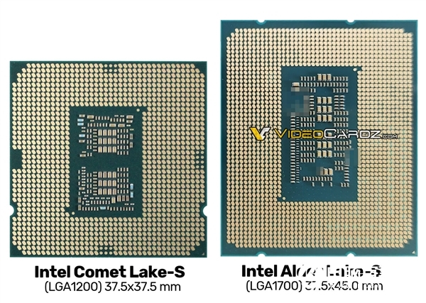 首次10nm！Intel 12代桌面酷睿真身首曝：LGA1700新接口坐實