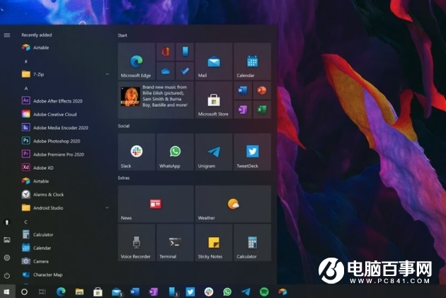 微軟 Win10 2020 年 10 月更新詳情：開始菜單更精致、更智能的賬戶登錄