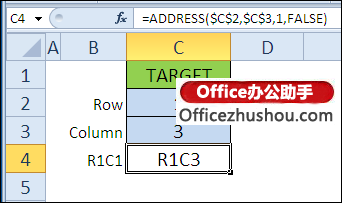 excel ADDRESS函數(shù)的使用實(shí)例 ADDRESS函數(shù)的語法及使用實(shí)例