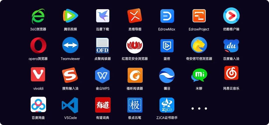 優(yōu)麒麟 20.10 新增優(yōu)酷、迅雷等第三方軟件，還準(zhǔn)備兼容運(yùn)行 Windows 應(yīng)用