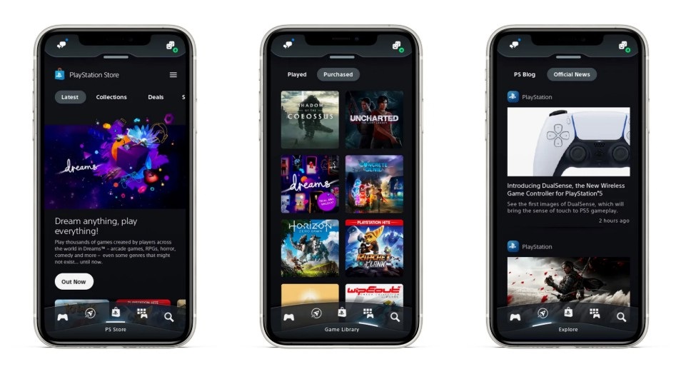 索尼 PlayStation 新版 App 發(fā)布:界面 UI 更新支持 PS5 遠(yuǎn)端遙控