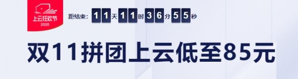 2020年阿里云雙11云服務(wù)器一折拼團(tuán)優(yōu)惠活動(dòng)地址，云服務(wù)器價(jià)格表