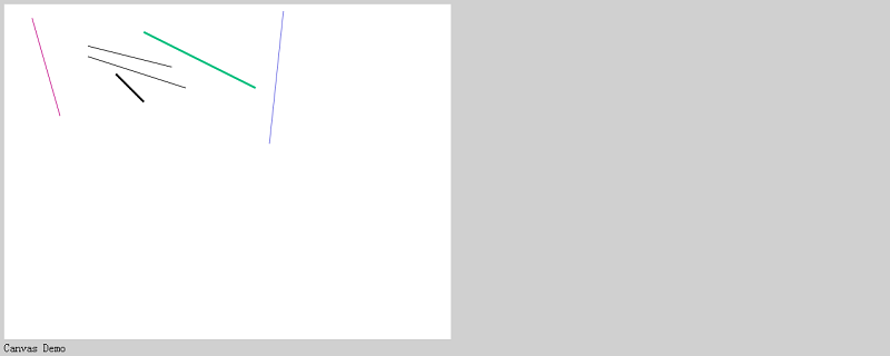 如何使用HTML5 canvas繪制線條