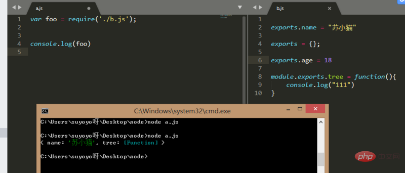 exports和module.expors之間有什么區(qū)別及聯(lián)系？