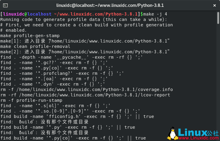 如何在CentOS 8上編譯安裝Python 3.8.1