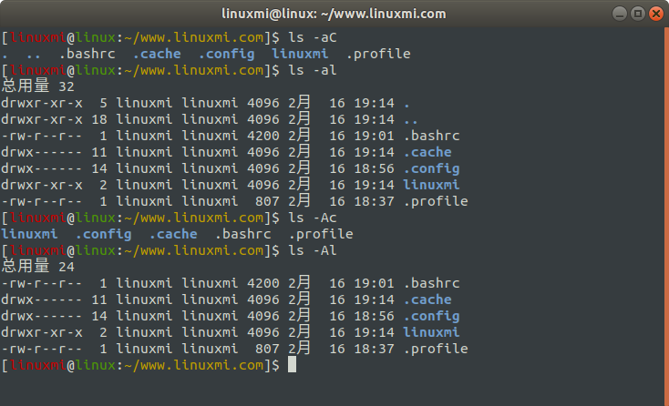 Linux常用命令 ls 入門基礎(chǔ)知識(shí)