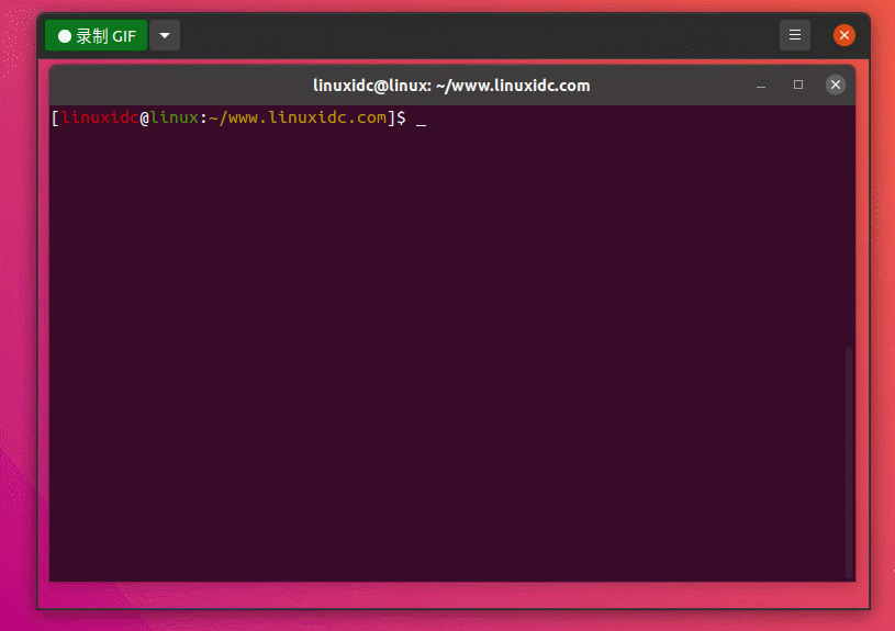 在Ubuntu 18.04上安裝peek來錄制gif動(dòng)畫