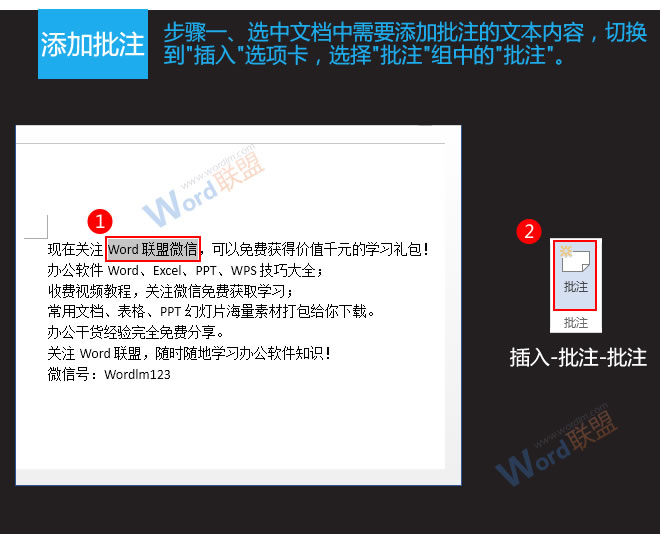 word批注 批注相關(guān)事宜：易雪龍玩Word第八招