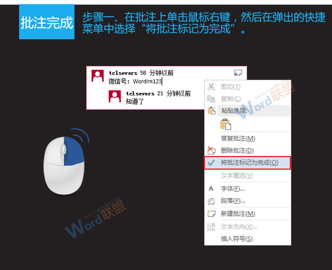 word批注 批注相關(guān)事宜：易雪龍玩Word第八招