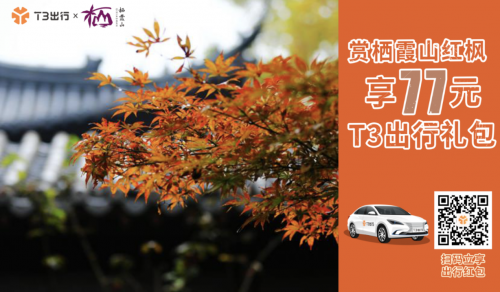 打T3出行到南京棲霞山 賞萬山紅遍的楓葉美景