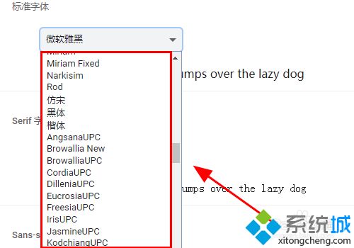 如何修改chrome字體 修改chrome默認字體的方法
