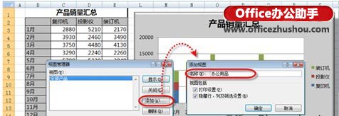 excel自定義圖表 Excel中定義多個圖表顯示方案的操作方法