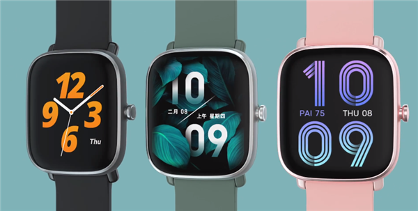 華米官宣新品Amazfit GTS 2 mini:配色小清新