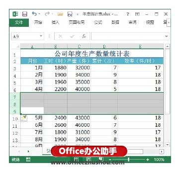 excel工作表標簽兩行 Excel工作表中同時插入多行或多列的方法