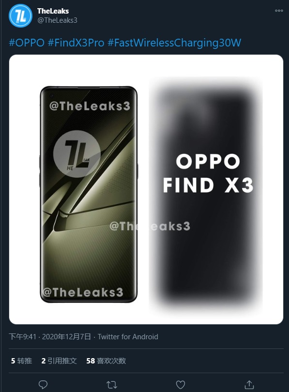 雙主攝成真，曝 OPPO Find X3 將采用兩顆 50MP 的 IMX766 以及顯微鏡級(jí)微距鏡頭