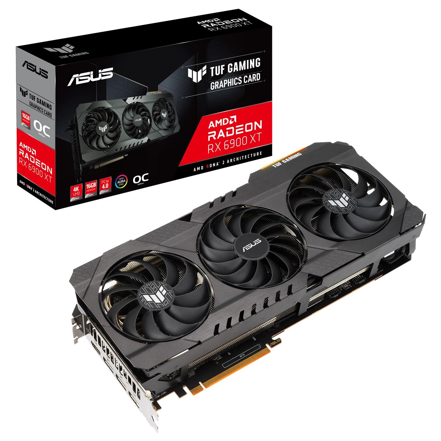 華碩推出首款非公版 Radeon RX 6900 XT 顯卡，2.9 槽三風(fēng)扇