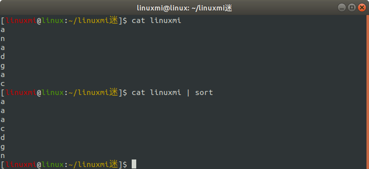 Linux常用命令 cat 使用簡述