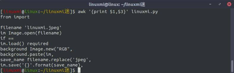 Linux常用命令 awk 入門基礎(chǔ)教程