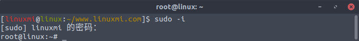 Linux命令su、sudo、sudo su、sudo -i使用和區(qū)別