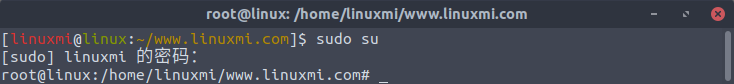 Linux命令su、sudo、sudo su、sudo -i使用和區(qū)別