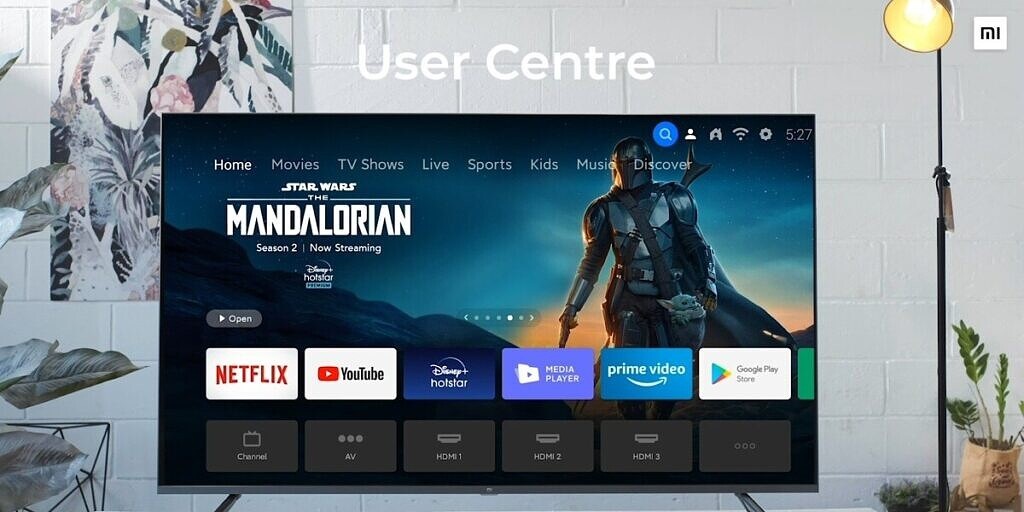 小米印度發(fā)布 Mi QLED TV 4K 電視:搭載 Android TV 10 系統(tǒng),30W 揚聲器