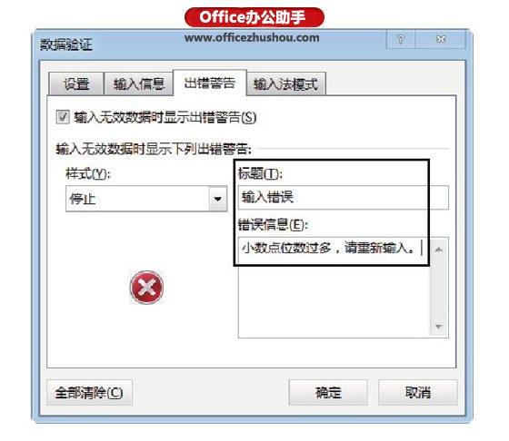 excel正則驗(yàn)證數(shù)字和小數(shù)點(diǎn) 使用數(shù)據(jù)驗(yàn)證功能來(lái)實(shí)現(xiàn)Excel工作表中小數(shù)點(diǎn)位數(shù)的輸入限制