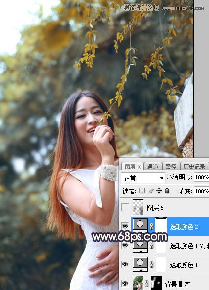 PS給外景人像照片添加陽(yáng)光裝飾效果