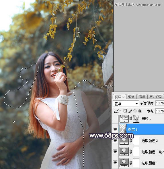 PS給外景人像照片添加陽(yáng)光裝飾效果