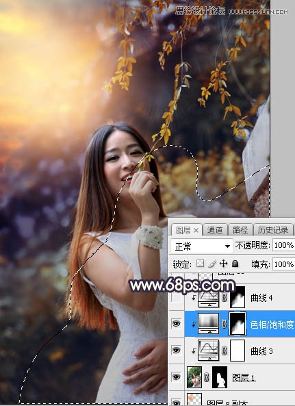 PS給外景人像照片添加陽(yáng)光裝飾效果