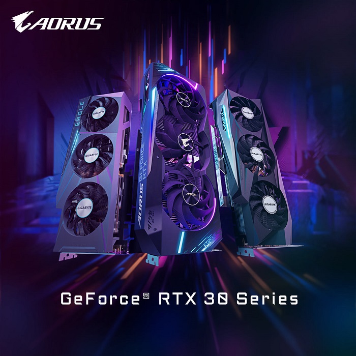 技嘉RTX 3080 Ti 20GB與RTX 3060 12GB顯卡曝光