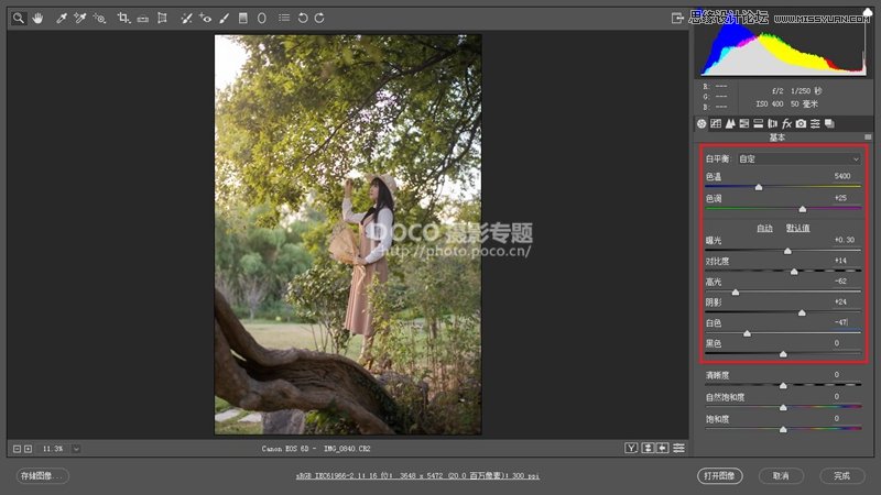 PS調(diào)出外景人像照片唯美夢幻效果