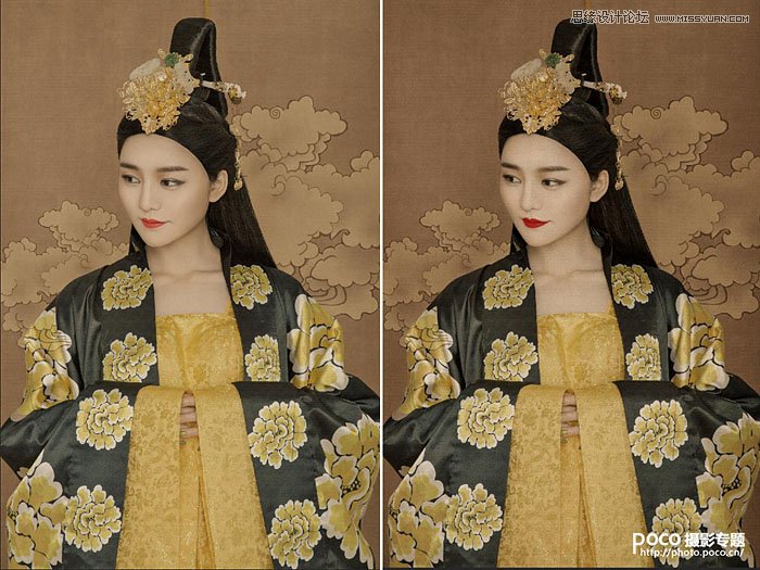 PS制作人像照片中國風(fēng)工筆畫效果