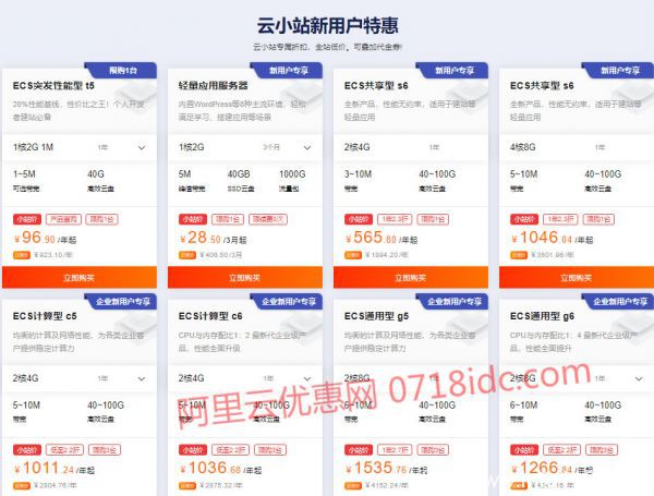 2021年在哪買阿里云服務(wù)器有優(yōu)惠,官方云小站特惠1折起