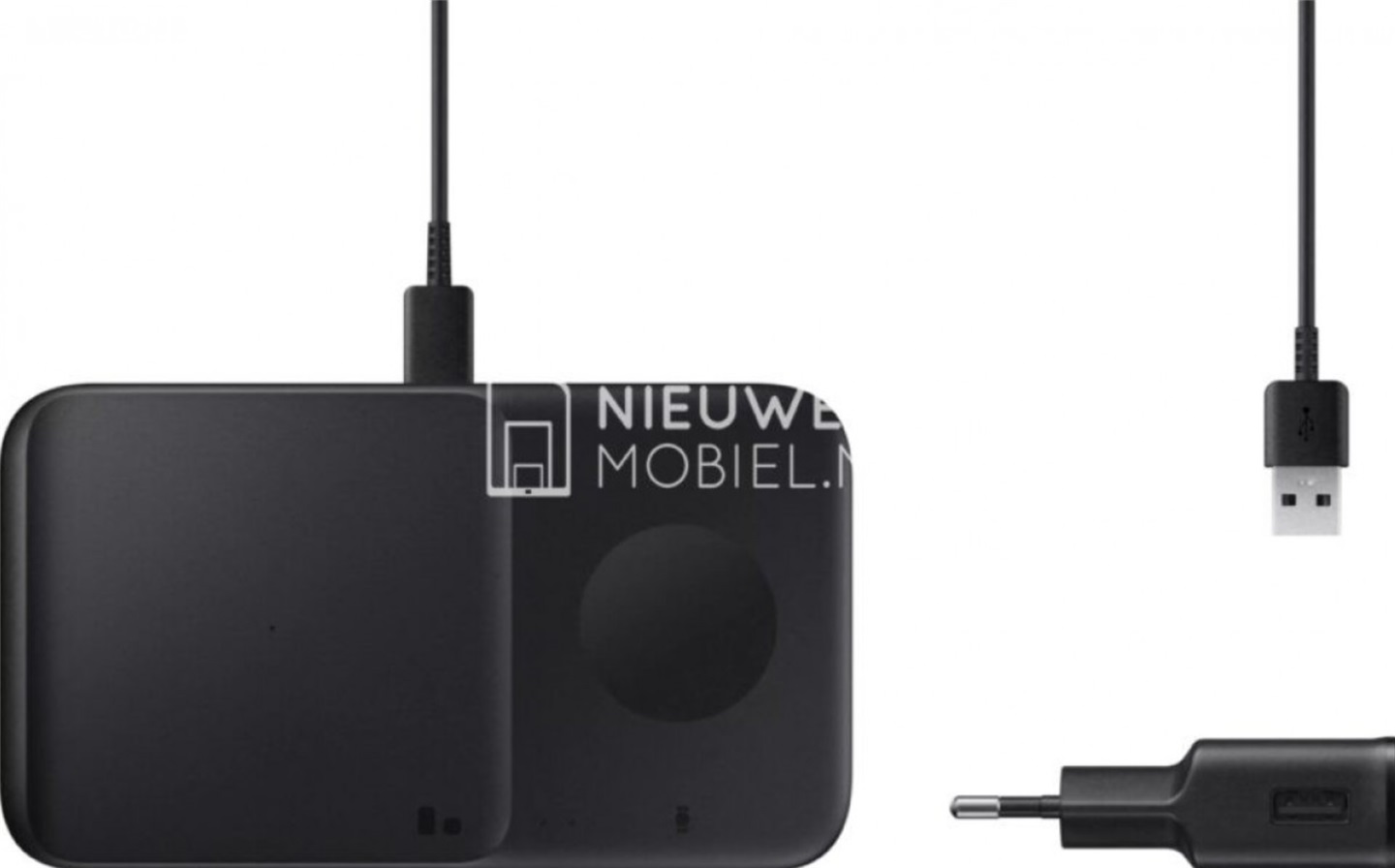 三星無線充電板 Duo2 / Pad2 曝光：黑白兩色 + USB-C 接口