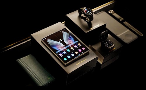 禮臻情誼濃 三星W21 5G新春限量禮包版迎新春