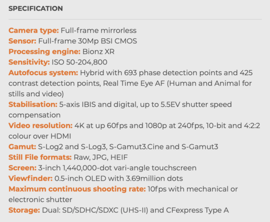 索尼A7M4終于要來了 不擠牙膏:搭載3000萬像素全新CMOS