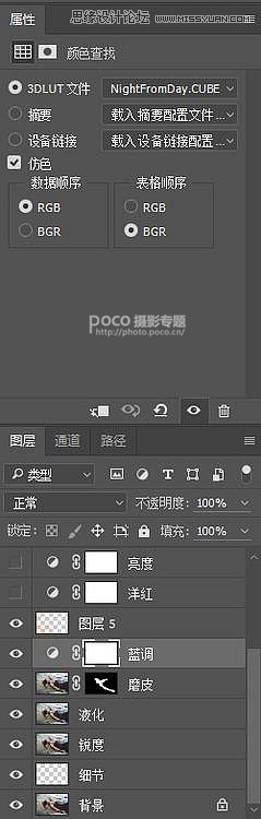 ps調(diào)出人像照片暗色電影膠片效果