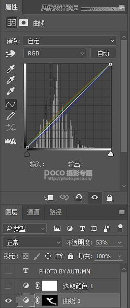 ps調(diào)出人像照片暗色電影膠片效果