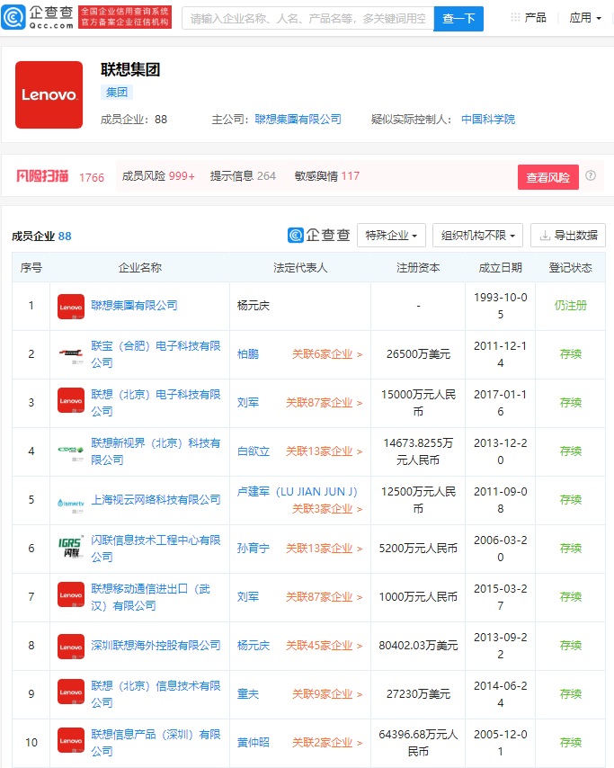 聯(lián)想集團已接受科創(chuàng)板上市輔導，此前稱預計募資 100 億元