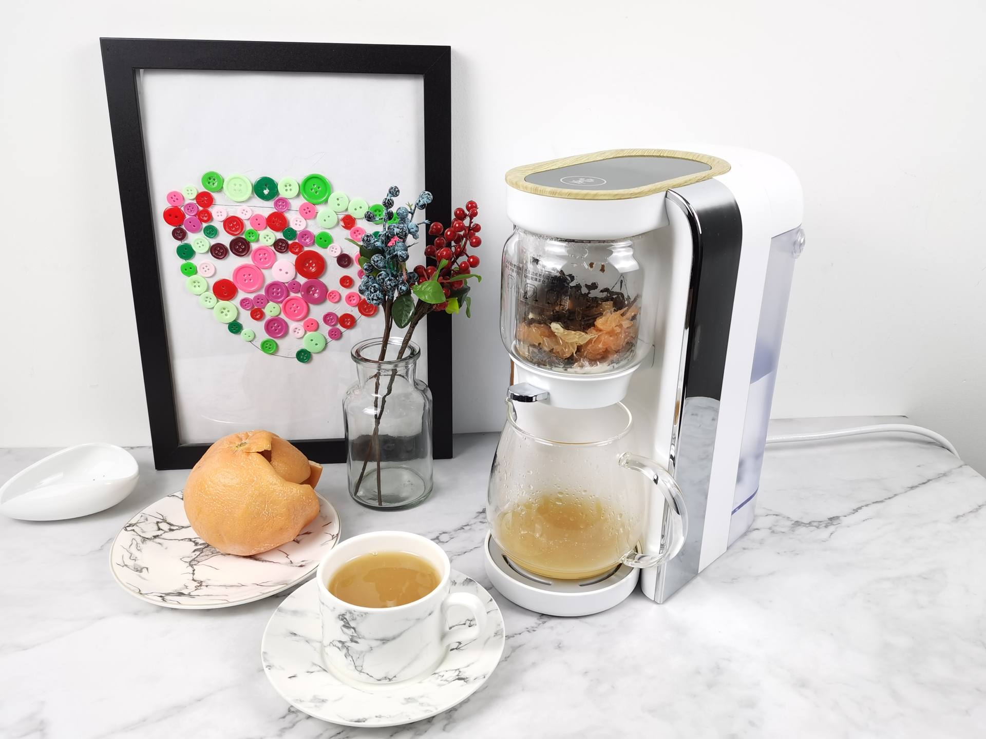 新型即熱飲水機(jī)，泡茶飲水二合一，鳴盞即熱茶飲機(jī)做到了