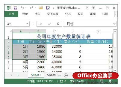 Excel2013中使用“定位”對話框選擇特殊單元格的操作方法