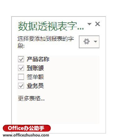 excel數(shù)據(jù)透視表值字段設置 創(chuàng)建數(shù)據(jù)透視表時字段列表的設置方法