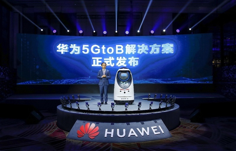 華為正式發(fā)布 5GtoB 解決方案