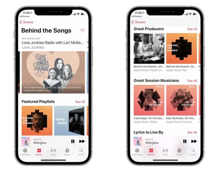 蘋果 Apple Music 推出 “歌曲幕后”中心,專注于介紹作曲家和制作人