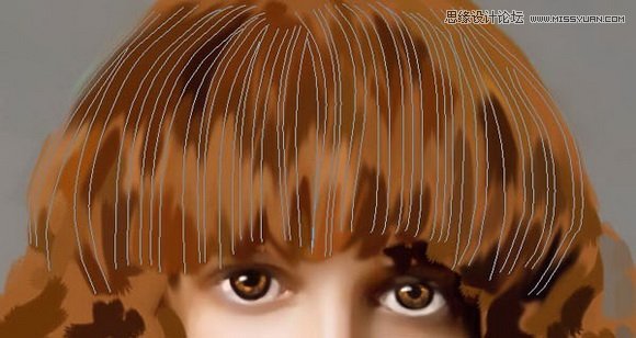 用PS鼠繪唯美的金發(fā)女模特教程