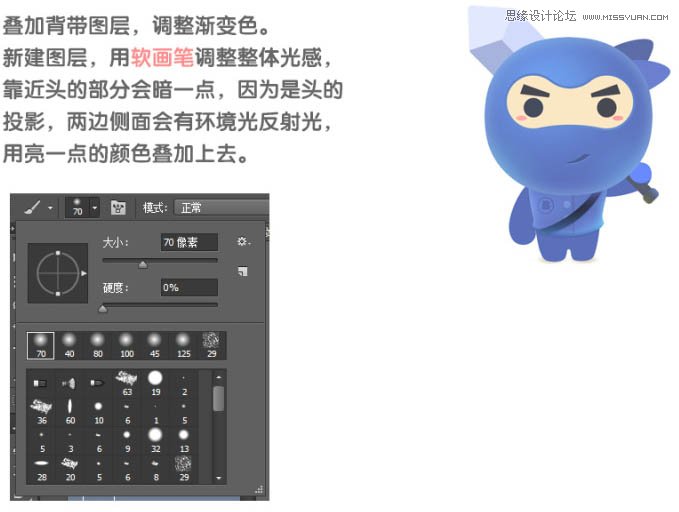 ps鼠繪萌噠噠的夏季海灘主題插畫